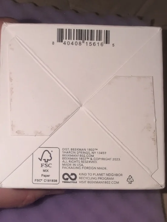 Beekman 1802 NWT Golden Vitamin C & Amla Berry Goat Milk Body Cream NIB NEW IN - Picture 6 of 7